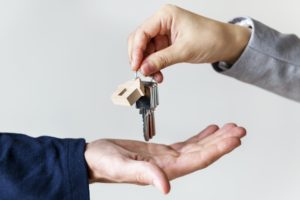 Buying real estate concept